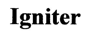 Trademark Logo IGNITER