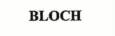  BLOCH