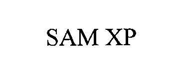 Trademark Logo SAM XP