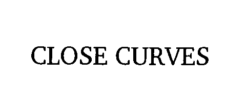 Trademark Logo CLOSE CURVES