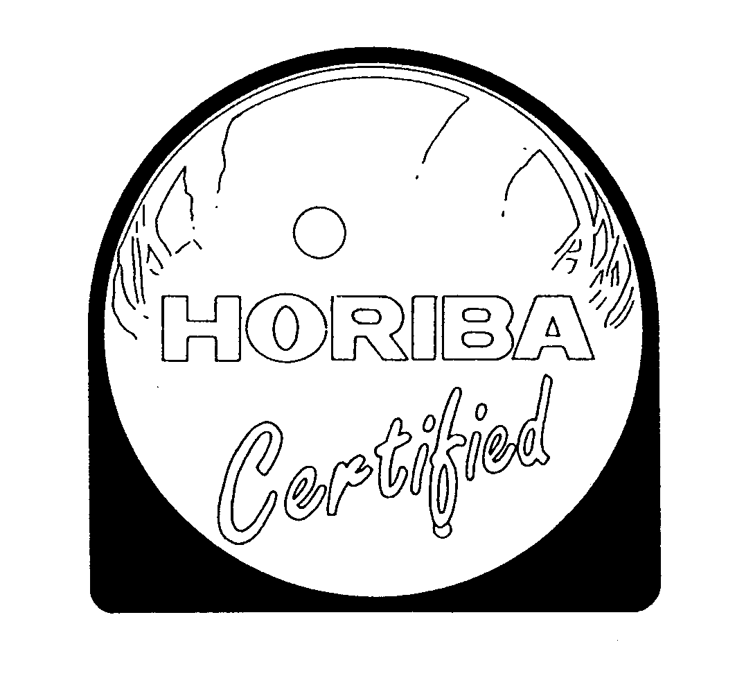 HORIBA CERTIFIED