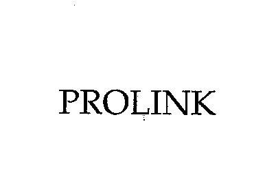 Trademark Logo PROLINK
