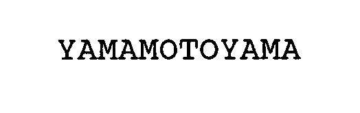 Trademark Logo YAMAMOTOYAMA