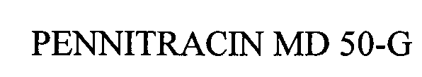 Trademark Logo PENNITRACIN MD 50-G