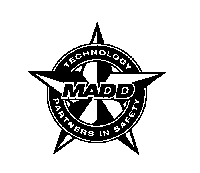 Trademark Logo MADD TECHNOLOGY PARTNERS IN SAFETY