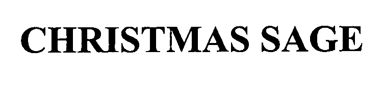 Trademark Logo CHRISTMAS SAGE