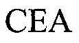 Trademark Logo CEA