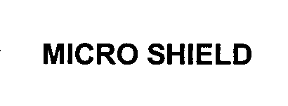 Trademark Logo MICRO SHIELD