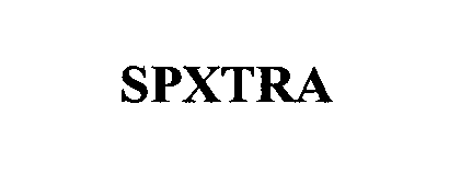 Trademark Logo SPXTRA