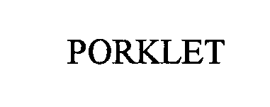  PORKLET