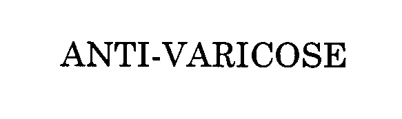 Trademark Logo ANTI-VARICOSE