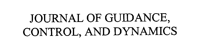  JOURNAL OF GUIDANCE, CONTROL, AND DYNAMICS