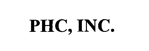 Trademark Logo PHC, INC.