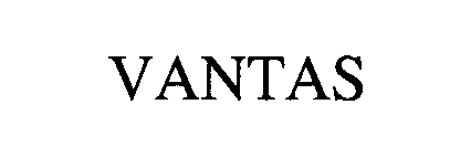Trademark Logo VANTAS