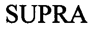Trademark Logo SUPRA