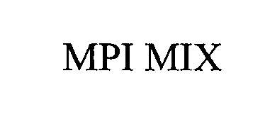  MPI MIX