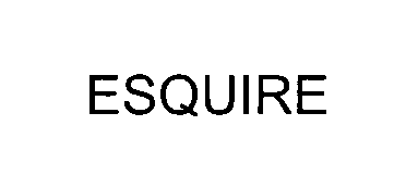 Trademark Logo ESQUIRE