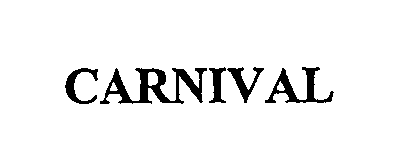 Trademark Logo CARNIVAL