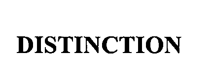 Trademark Logo DISTINCTION