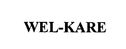Trademark Logo WEL-KARE