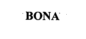 Trademark Logo BONA