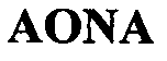 Trademark Logo AONA