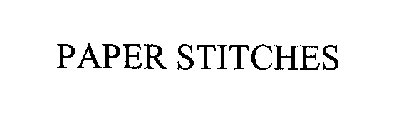 Trademark Logo PAPER STITCHES