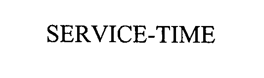 Trademark Logo SERVICE-TIME