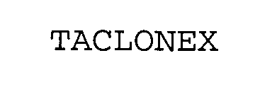 Trademark Logo TACLONEX