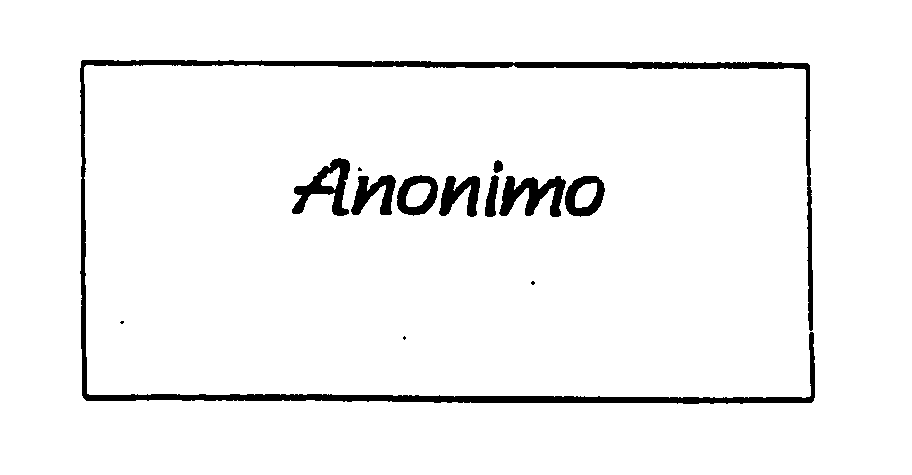  ANONIMO