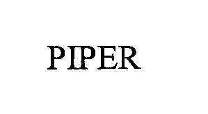 Trademark Logo PIPER