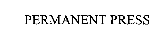 Trademark Logo PERMANENT PRESS