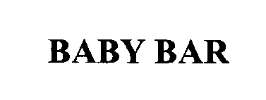 Trademark Logo BABY BAR