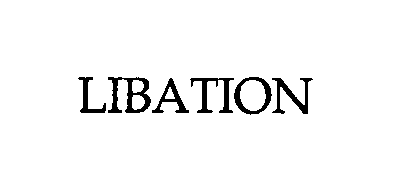 Trademark Logo LIBATION