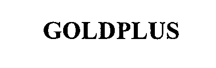 Trademark Logo GOLDPLUS