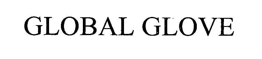 Trademark Logo GLOBAL GLOVE