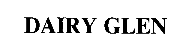 Trademark Logo DAIRY GLEN