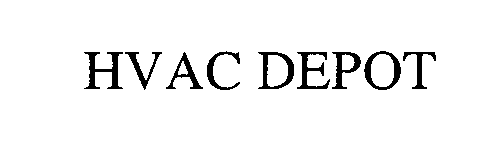 Trademark Logo HVAC DEPOT