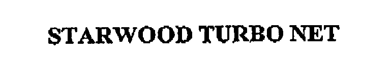 Trademark Logo STARWOOD TURBO NET