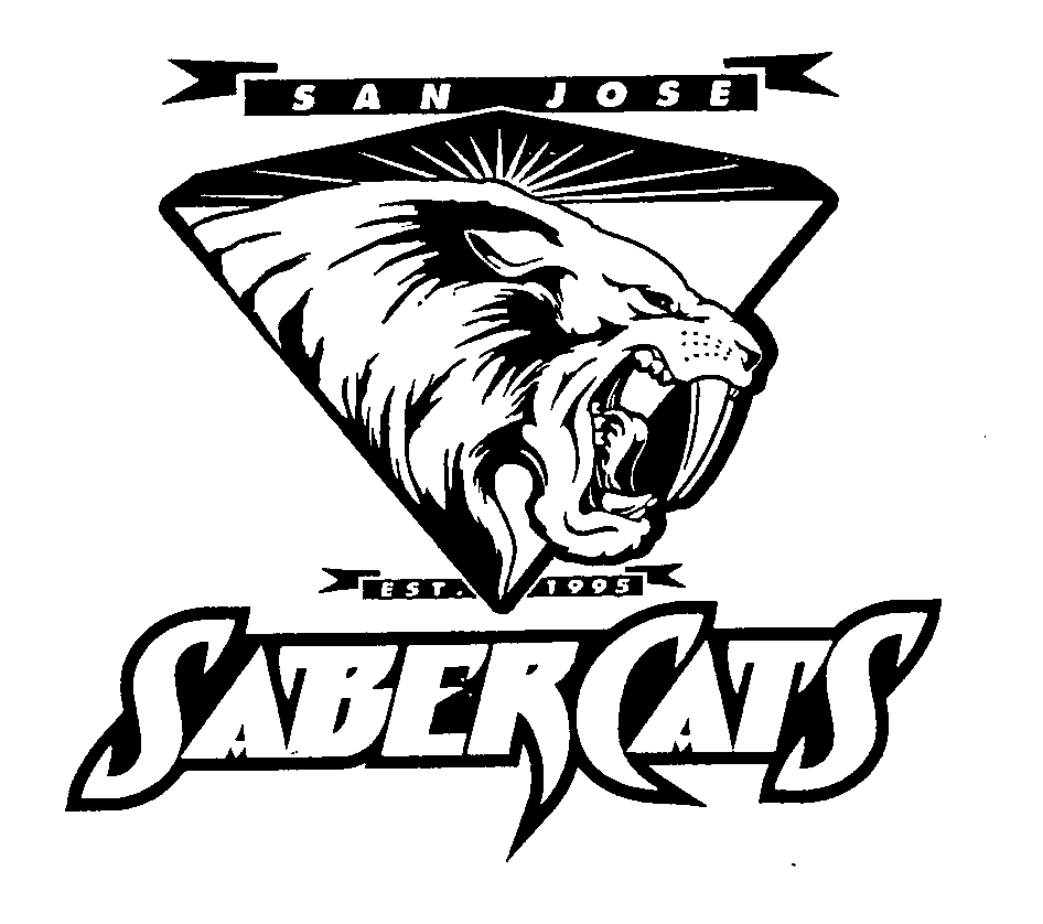  SAN JOSE SABERCATS EST. 1995