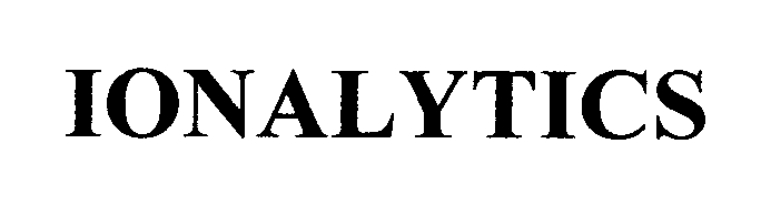 Trademark Logo IONALYTICS