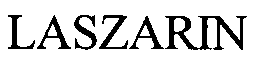 Trademark Logo LASZARIN