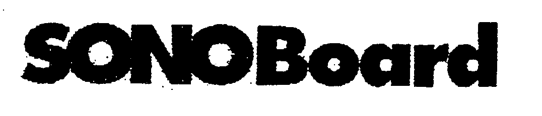 Trademark Logo SONOBOARD