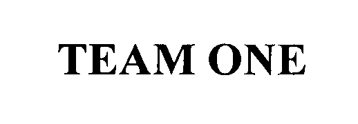Trademark Logo TEAM ONE