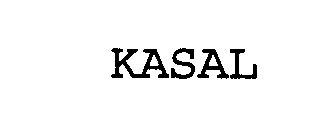 Trademark Logo KASAL