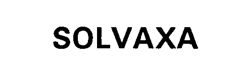Trademark Logo SOLVAXA