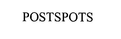 Trademark Logo POSTSPOTS