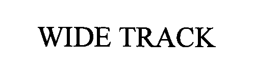 Trademark Logo WIDE TRACK