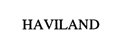 Trademark Logo HAVILAND