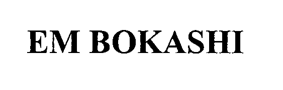 Trademark Logo EM BOKASHI